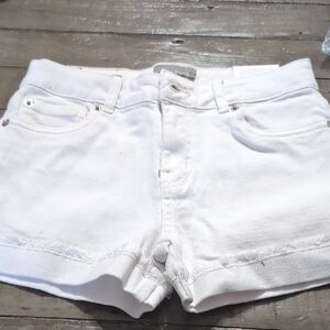 Lucky Brand Girls White Jean Shorts